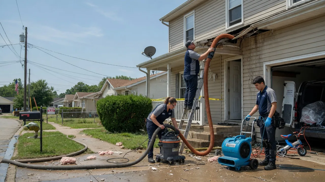 Water Damage Restoration in Bradford, IL near me